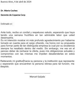 Modelo de carta de agradecimiento a una empresa ¿Cómo hacerla?