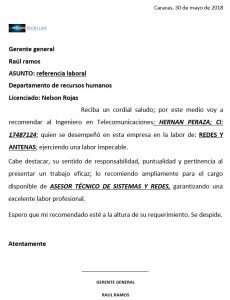 CARTA DE RECOMENDACIÓN LABORAL Ejemplo y Cómo hacerla