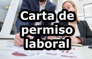 Carta de solicitud de permiso laboral